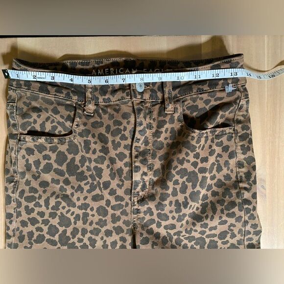 American eagle cheetah jeans‎ - Picture 3 of 6
